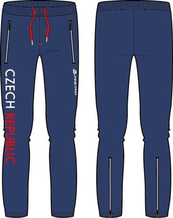 ALPINE PRO Men's trousers ALPINE PRO ZABEN czech blue