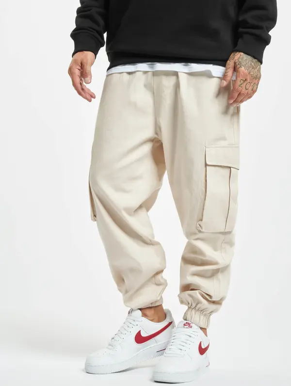 DEF Men's trousers DEF Flo - beige