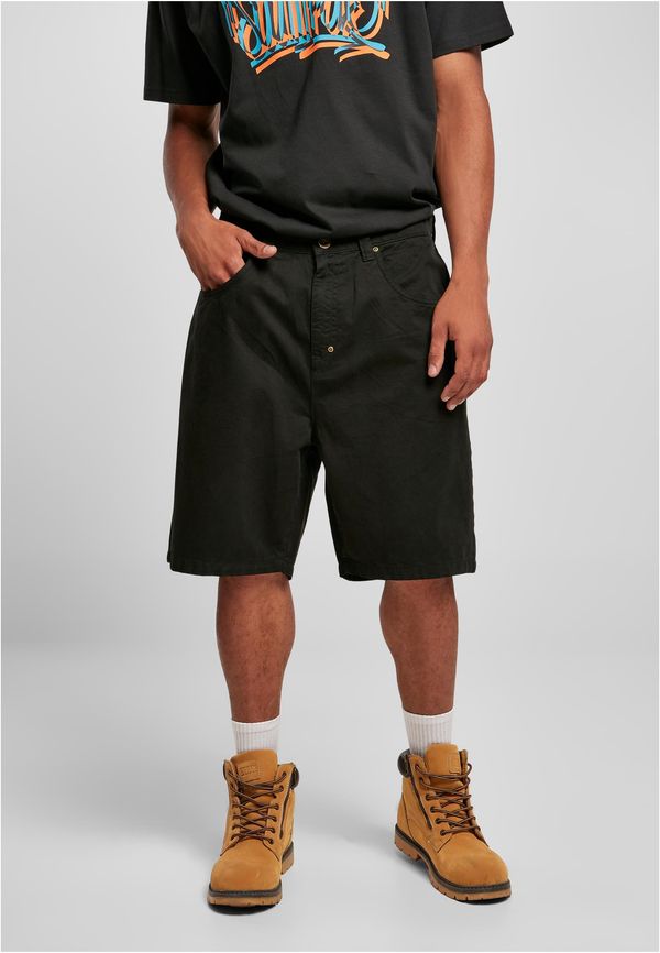 Southpole Men's Twill Chino Shorts - Black