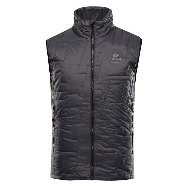 ALPINE PRO Men's ultralight vest with ALPINE PRO BERF dk.true gray membrane