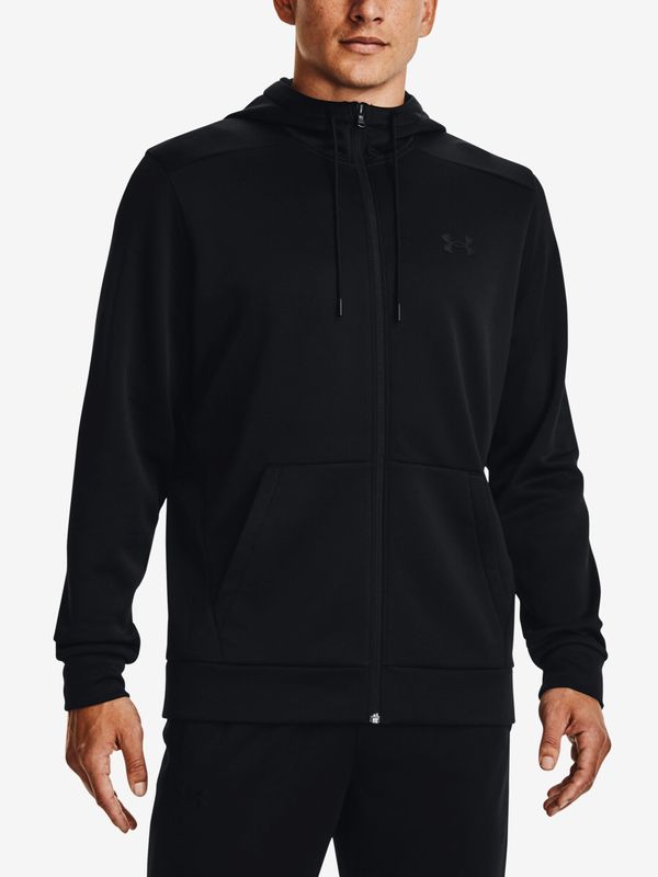 Under Armour Men's Under Armour Fleece FZ Hoodie-BLK XXL