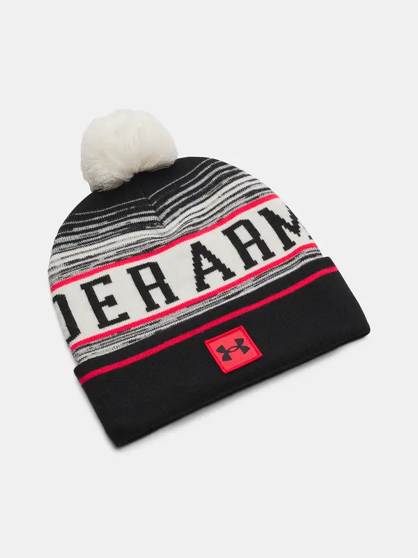 Under Armour Men's Under Armour M Halftime Pom Beanie-BRN - Men's