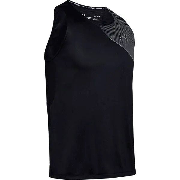 Under Armour Men's Under Armour Qualifier ISO CHILL Singlet Black M Tank Top