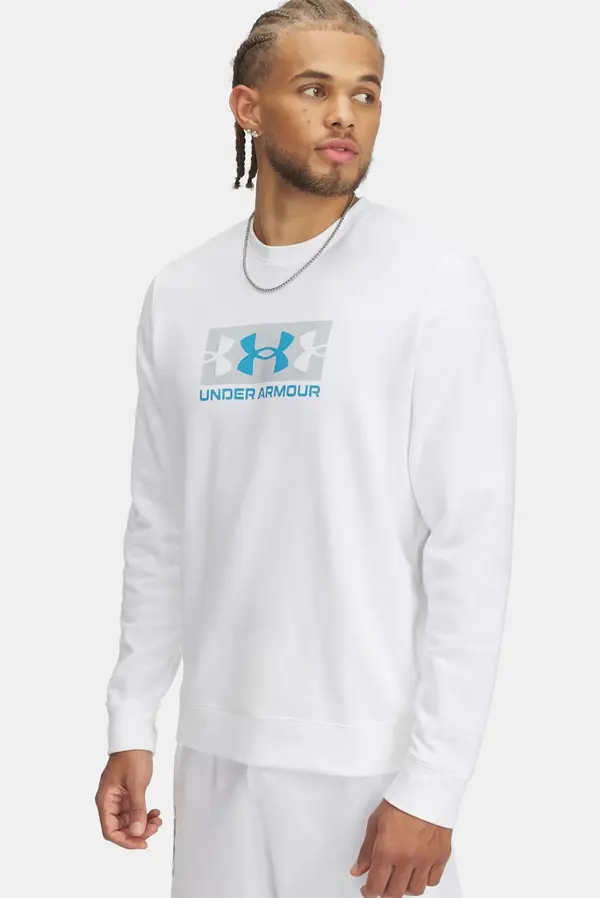 Under Armour Men's Under Armour Rival Terry Logo Crew Sweatshirt