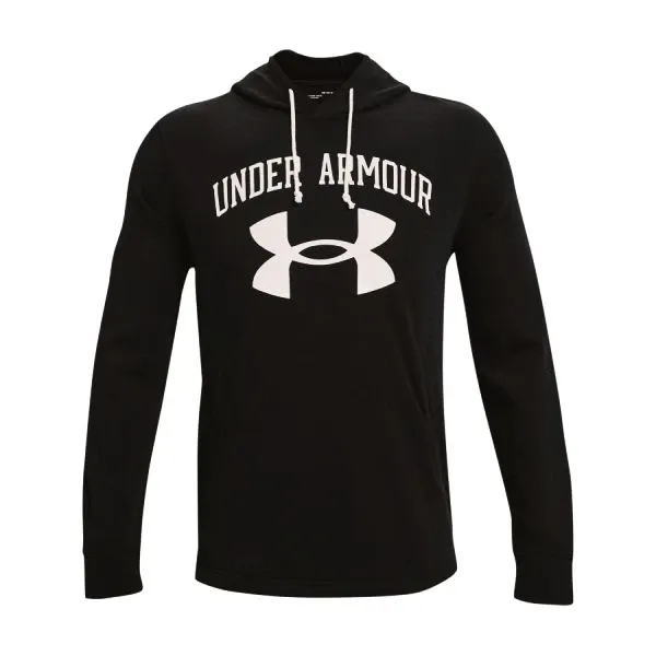 Under Armour Men's Under Armour Sweatshirt RIVAL TERRY BIG LOGO HD-BLK M