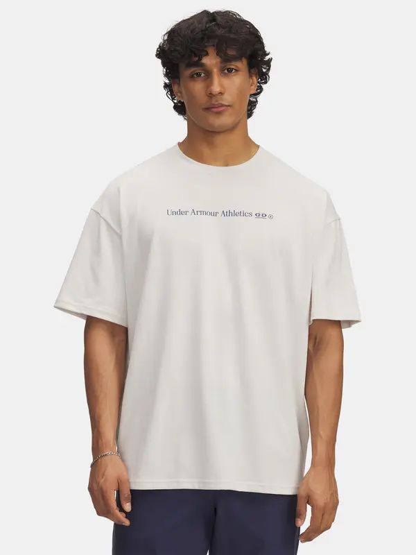 Under Armour Men's Under Armour UA HWT RUNNING SHOE OS SS-WHT - Men's T-Shirt