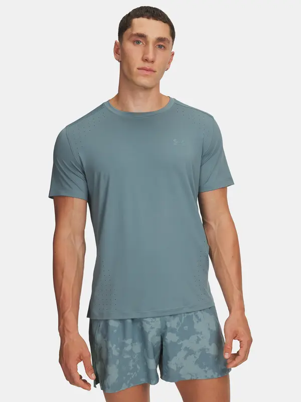 Under Armour Men's Under Armour UA LAUNCH ELITE SHORTSLEEVE-GRN - Men's T-Shirt