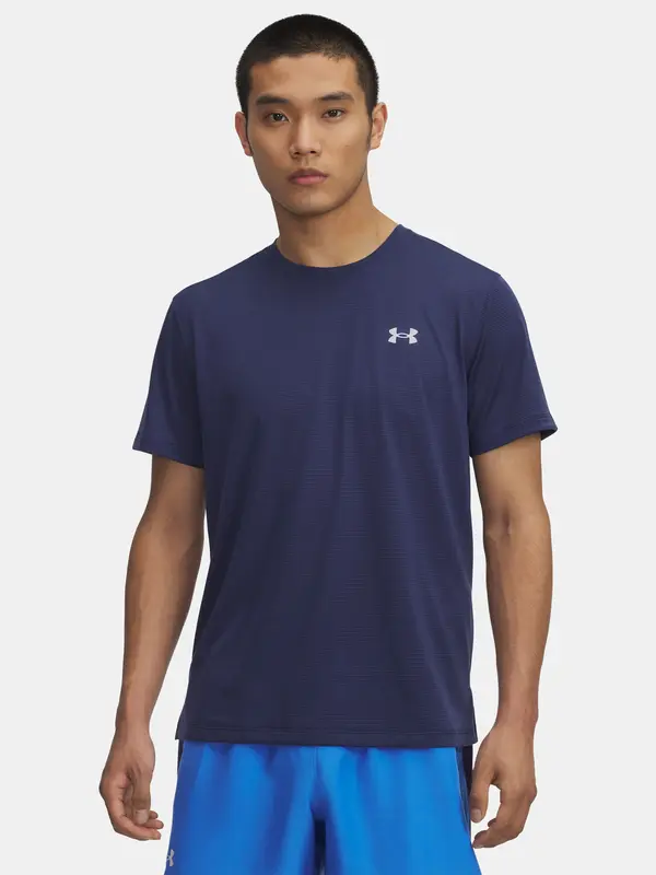 Under Armour Men's Under Armour UA LAUNCH SHORTSLEEVE-BLU T-Shirt - Men's