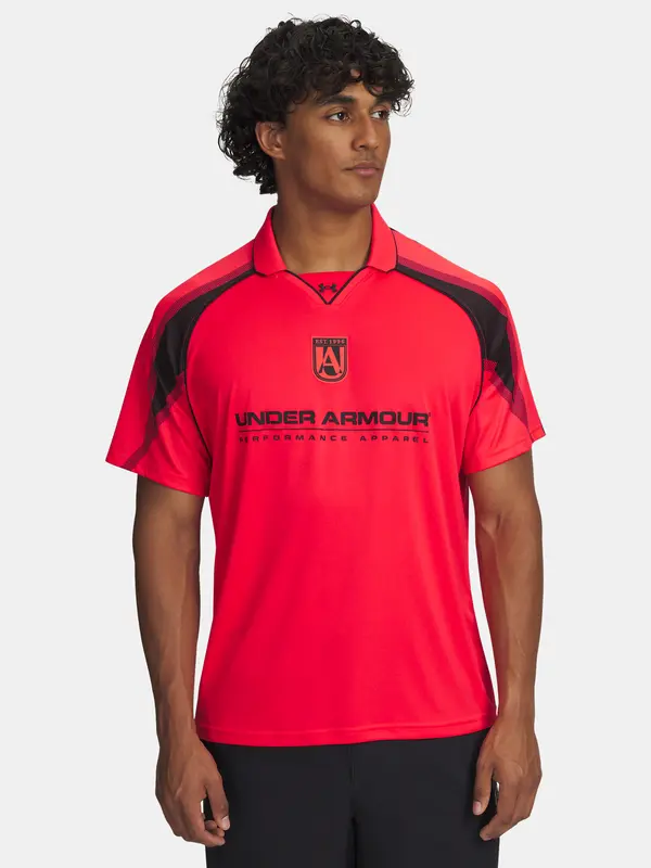 Under Armour Men's Under Armour UA M 96 Terrace Jersey SS-RED - Men's T-Shirt