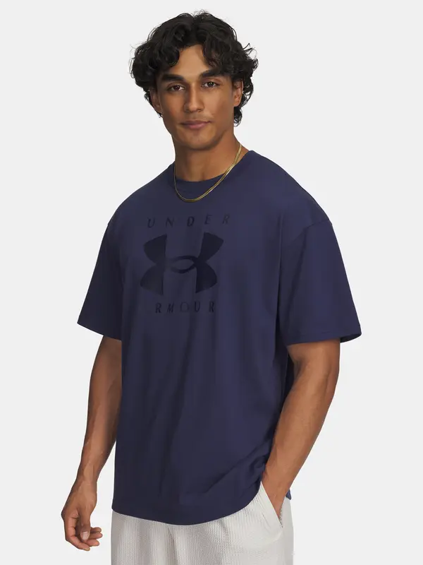 Under Armour Men's Under Armour UA M HW OS Branded SS-BLU T-Shirt - Mens