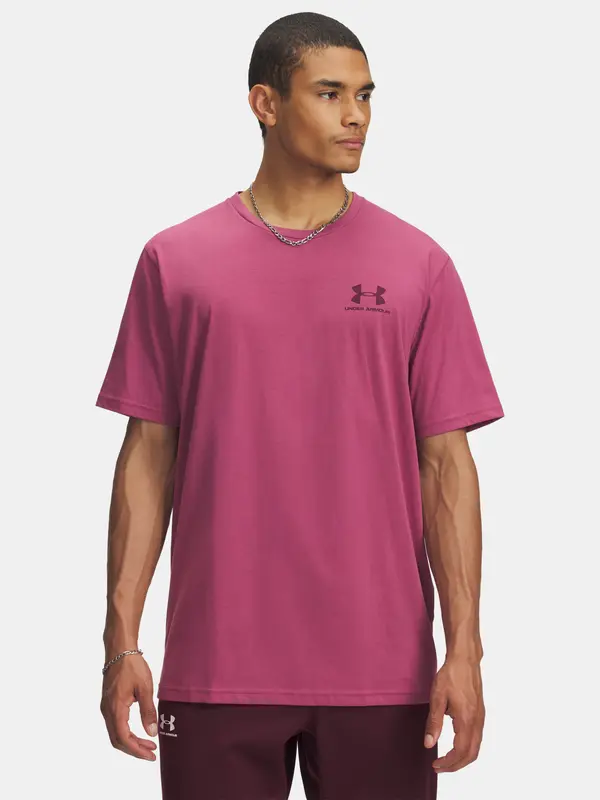 Under Armour Men's Under Armour UA M SPORTSTYLE LC SS-PNK T-Shirt - Mens