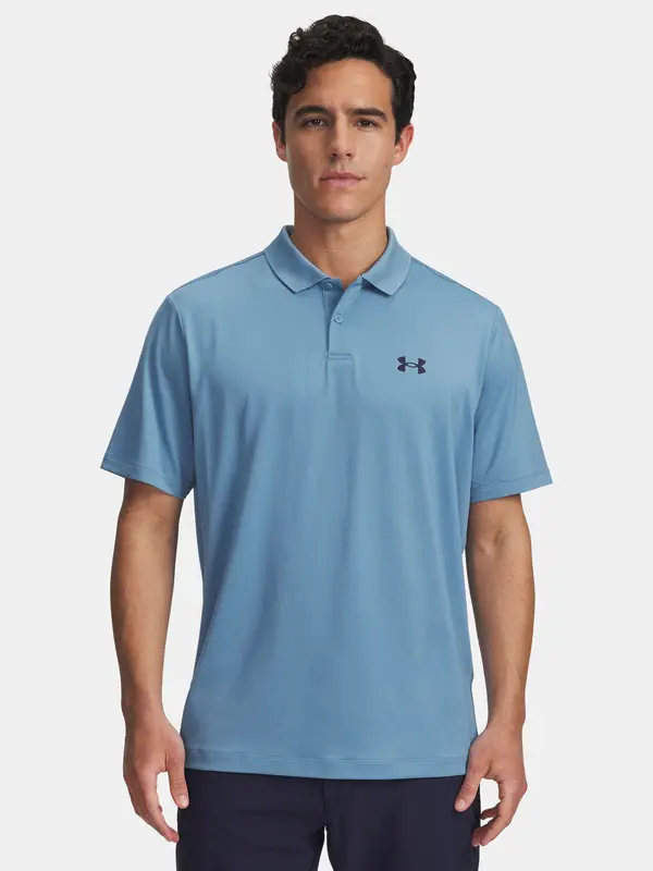 Under Armour Men's Under Armour UA Matchplay Polo-BLU T-Shirt - Men's