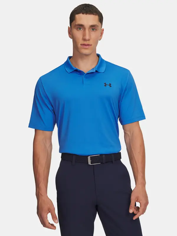 Under Armour Men's Under Armour UA Matchplay Polo-BLU T-Shirt - Men's