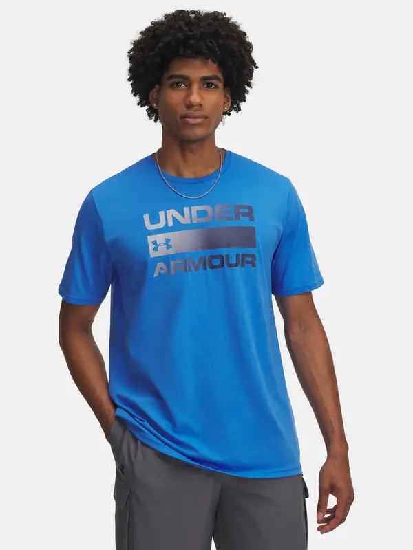 Under Armour Men's Under Armour UA TEAM ISSUE WORDMARK SS-BLU - Men's T-Shirt