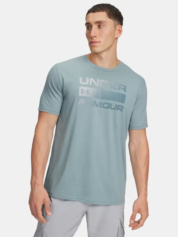 Under Armour Men's Under Armour UA TEAM ISSUE WORDMARK SS-GRN - Men's T-Shirt