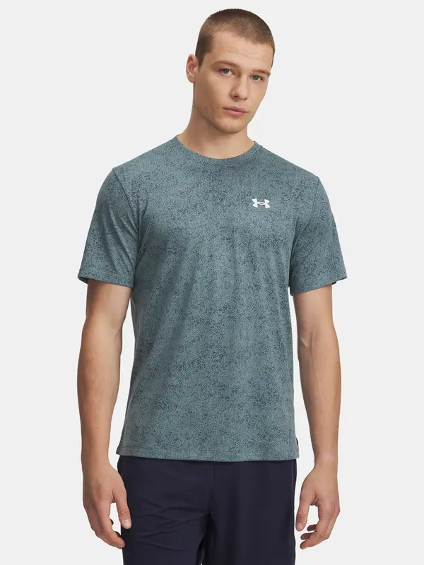 Under Armour Men's Under Armour UA Tech Tee Pixelate-BLU T-Shirt - Mens