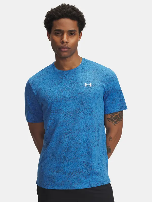Under Armour Men's Under Armour UA Tech Tee Pixelate-BLU T-Shirt - Mens