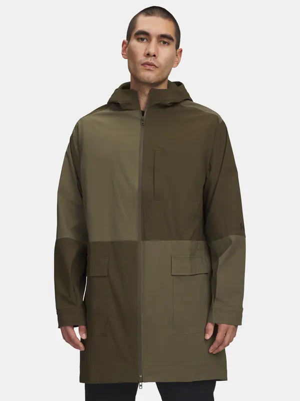 Under Armour Men's Under Armour UA Unstoppable Txt Long Jkt-GRN Jacket - Mens