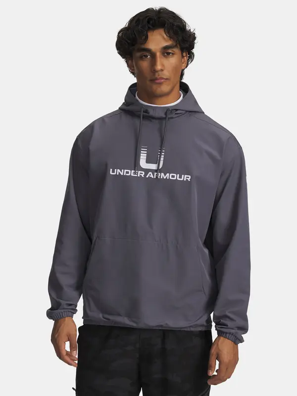 Under Armour Men's Under Armour UA Unstoppable Wvn Hoodie-GRY - Men's