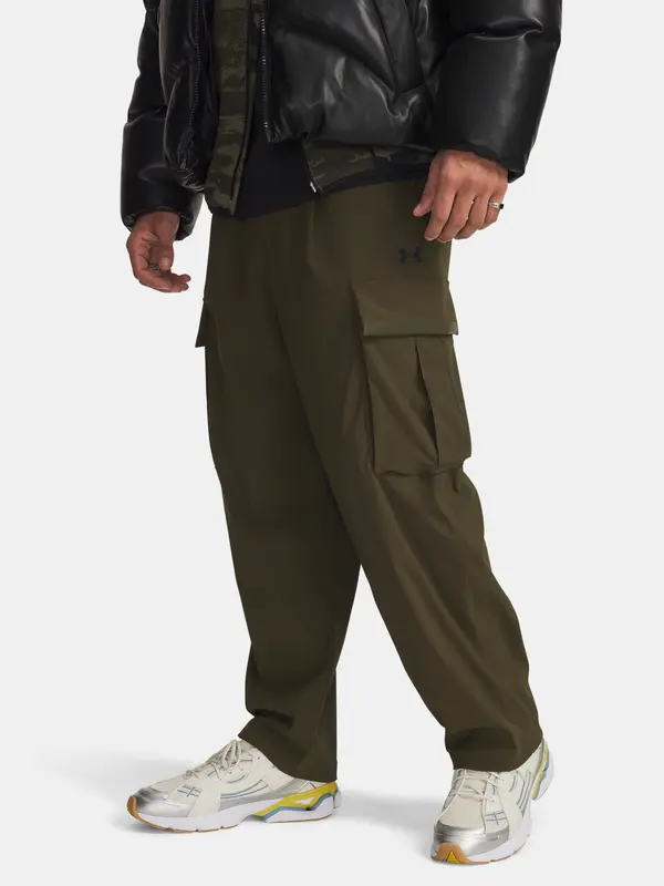 Under Armour Men's Under Armour UA UNSTPBLE TXTR WOVEN CARGO-GRN - Men's Sports Trousers
