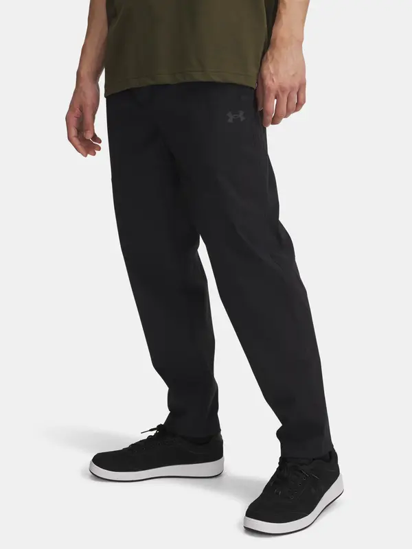 Under Armour Men's Under Armour UA UNSTPBLE WOVEN TX TAPER-BLK Men's Sports Trousers - Mens