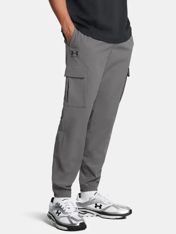 Under Armour Men's Under Armour UA Vibe Woven Cargo Pants-GRY - Mens