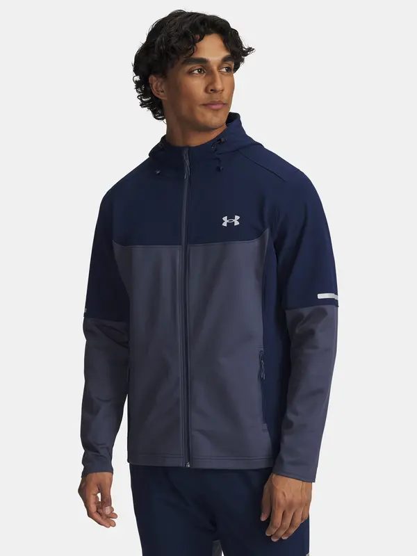 Under Armour Men's Under Armour Utility Woven Winterized FZ-BLU Jacket - Mens