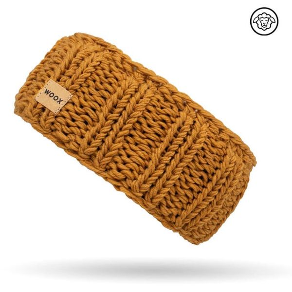 WOOX Merino čelenka WOOX Meri Gold Headband