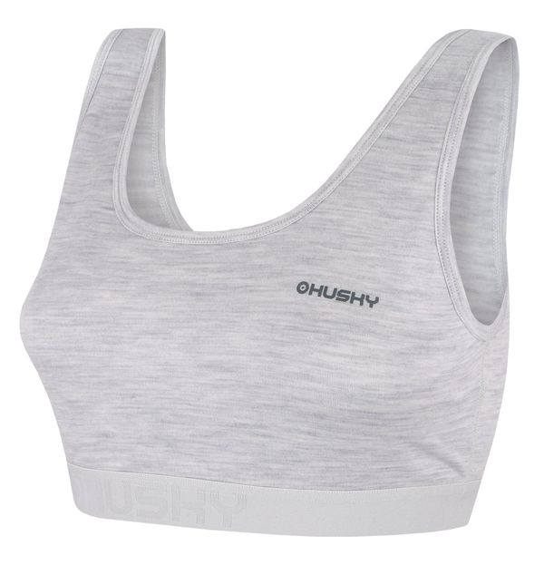 HUSKY Merino thermal underwear Bra HUSKY Mebra L light grey