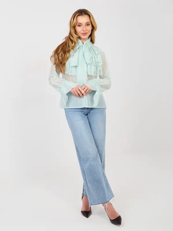 Factory Price Metina bluza z volančki