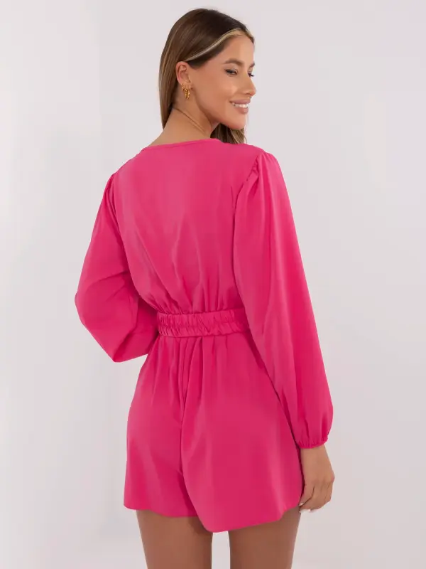 Italy Moda MI-KO-T44.70-Fuchsia Jumpsuit