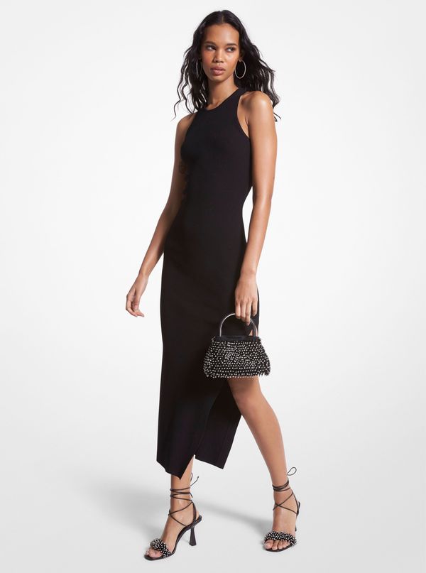 Michael Kors Michael Kors Dress - TANK SIDE SLIT MAXI DRESS black