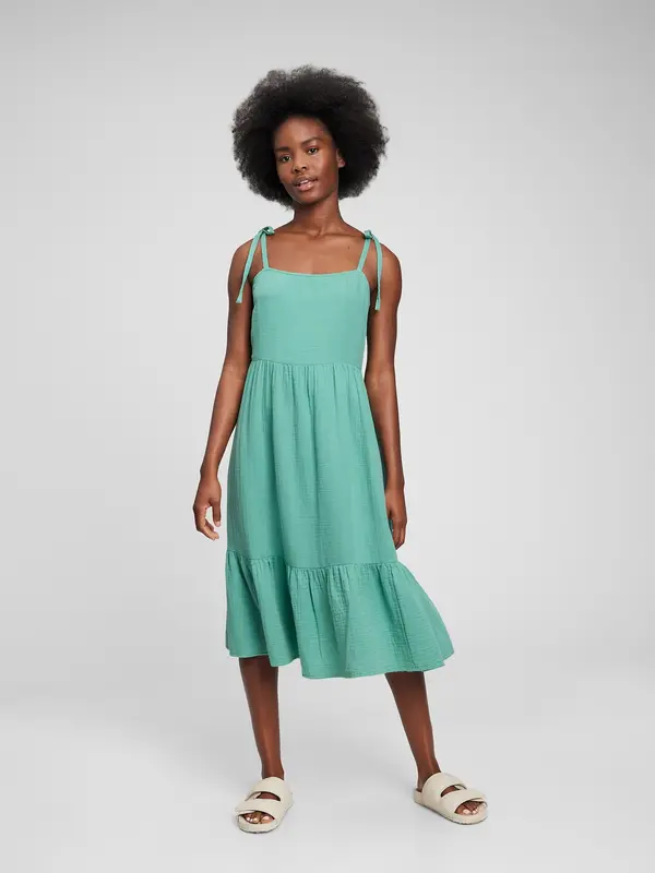 GAP Midi obleka s potiskom GAP