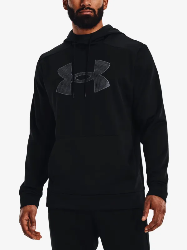 Under Armour Mikina Under Armour UA Armour Fleece Big Logo HD-BLK