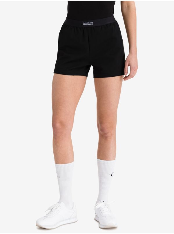 Calvin Klein Milano Drape Calvin Klein Jeans Black Shorts - Men