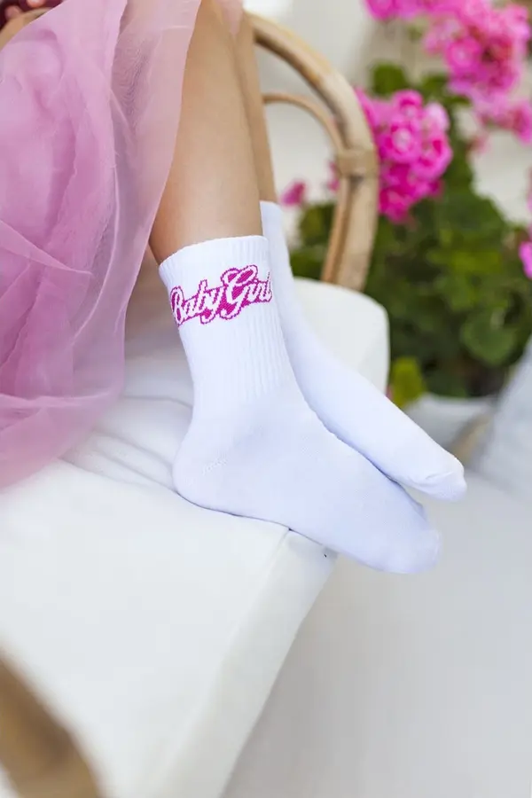 Milena Milena Children's Youth Socks Baby Girl White