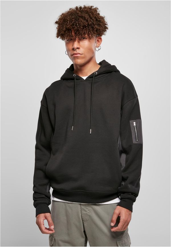 UC Men Military Bomber Hoody Black