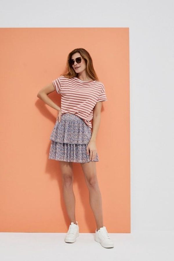 Moodo Mini skirt with ruffles