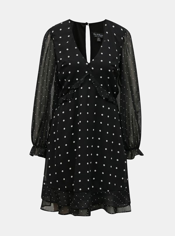 Miss Selfridge Miss Selfridge's black polka dot dress