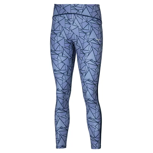 Mizuno Mizuno 7/8 Women's Printed Tight Vintage Indigo Leggings