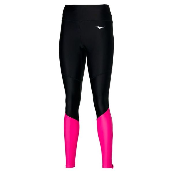 Mizuno Mizuno Core Long Tight Black/Pink Peacock Women's Leggings