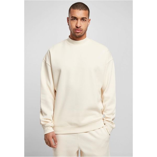 Urban Classics Mock Neck Crew whitesand