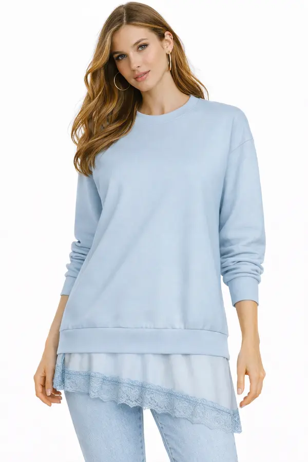 FASHION MODA - ID8857 Modri ​​nahrbtnik