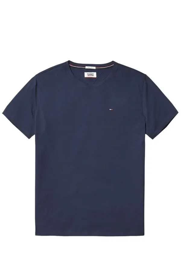 Tommy Hilfiger Modra majica Tommy Hilfiger