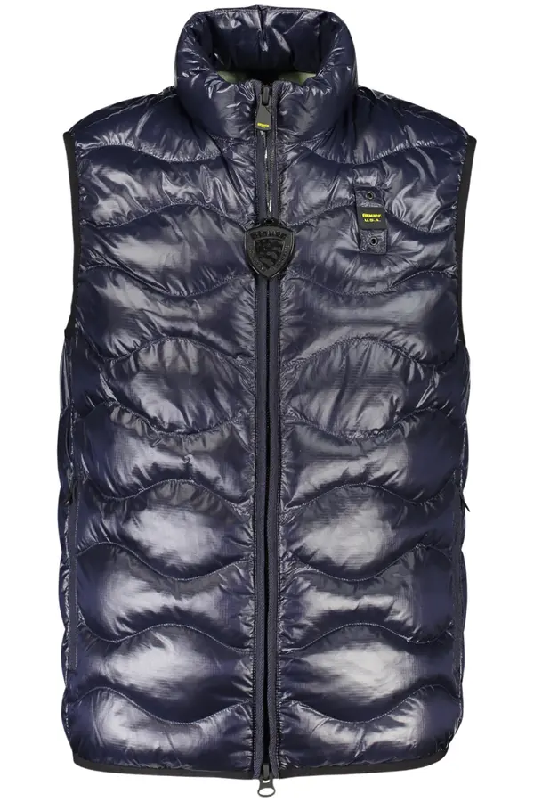 BLAUER APPAREL Modra moška jopa z zadrgo