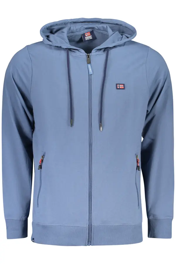 NORWAY 1963 Modra moška jopa z zadrgo NORVEŠKA 1963