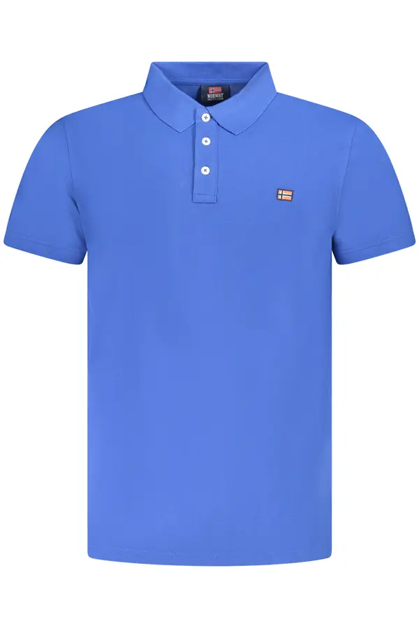 NORWAY 1963 Modra moška polo majica Norveška 1963