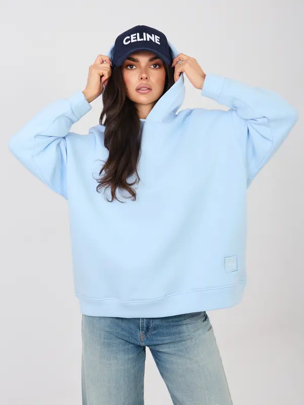 RUE PARIS Modra oversize jopa RUE PARIS