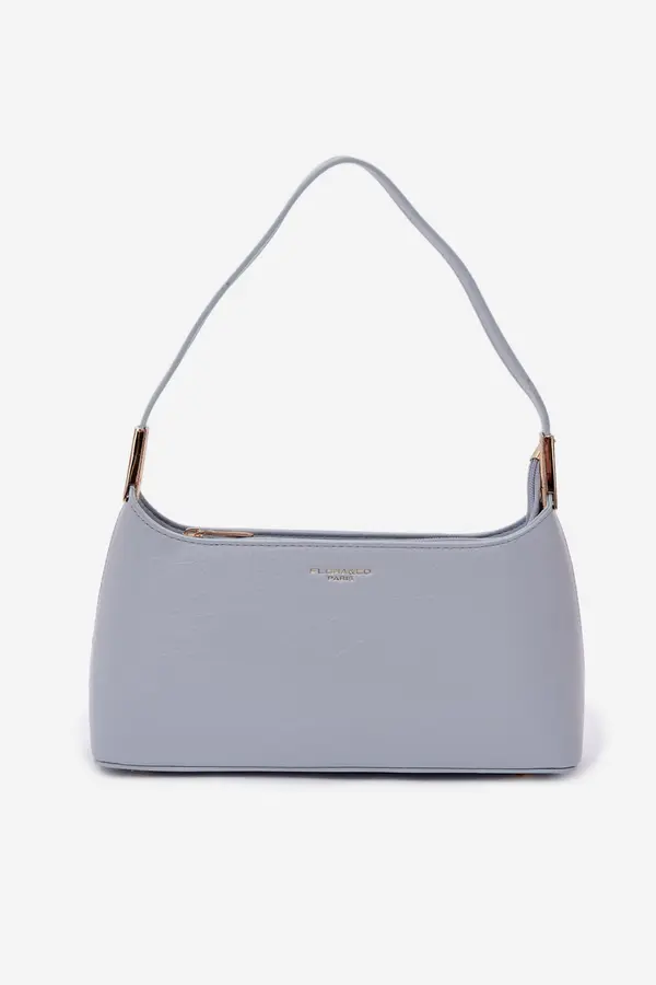FLORA & CO Modra torbica iz eko usnja Flora&amp;Co Tielle