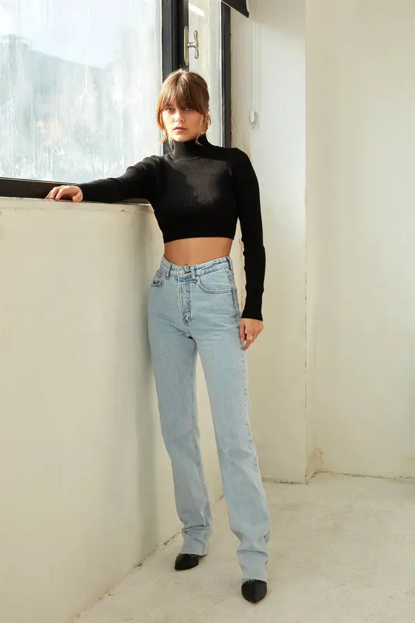 VATKALI Modre kavbojke VATCALI Desert Straight Fit